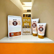 BNB Rice Brightening Glow Kit – Organic Skincare Set