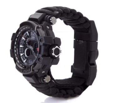 Men’s Tactical Waterproof Watch – Shockproof Outdoor Military Style