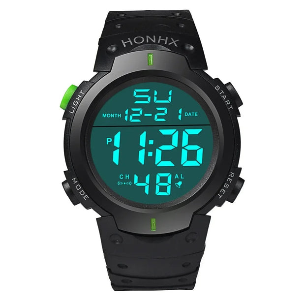 Men Sport LED Watches Top Brand Men Digital Clock Multi-Functional
