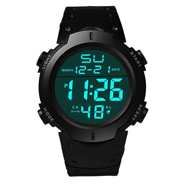 Men Sport LED Watches Top Brand Men Digital Clock Multi-Functional