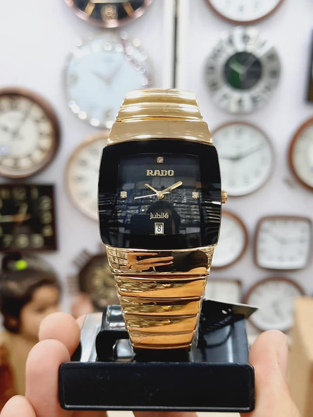 RADO Jubile Gold & Black Ceramic Men’s Luxury Watch